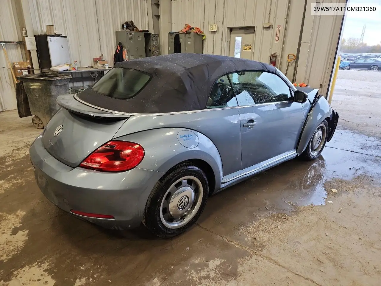 3VW517AT1GM821360 2016 Volkswagen Beetle S/Se