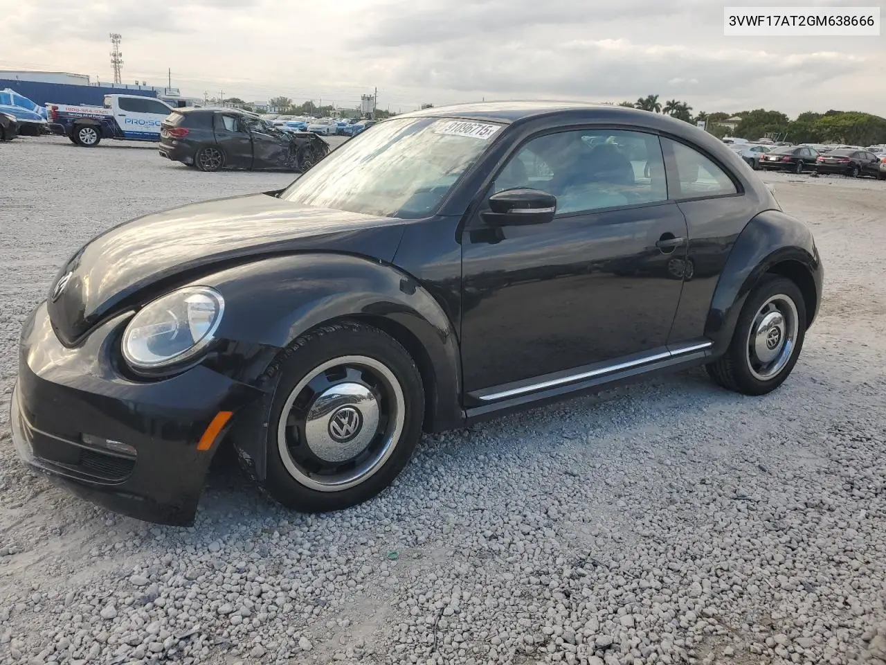 3VWF17AT2GM638666 2016 Volkswagen Beetle 1.8T