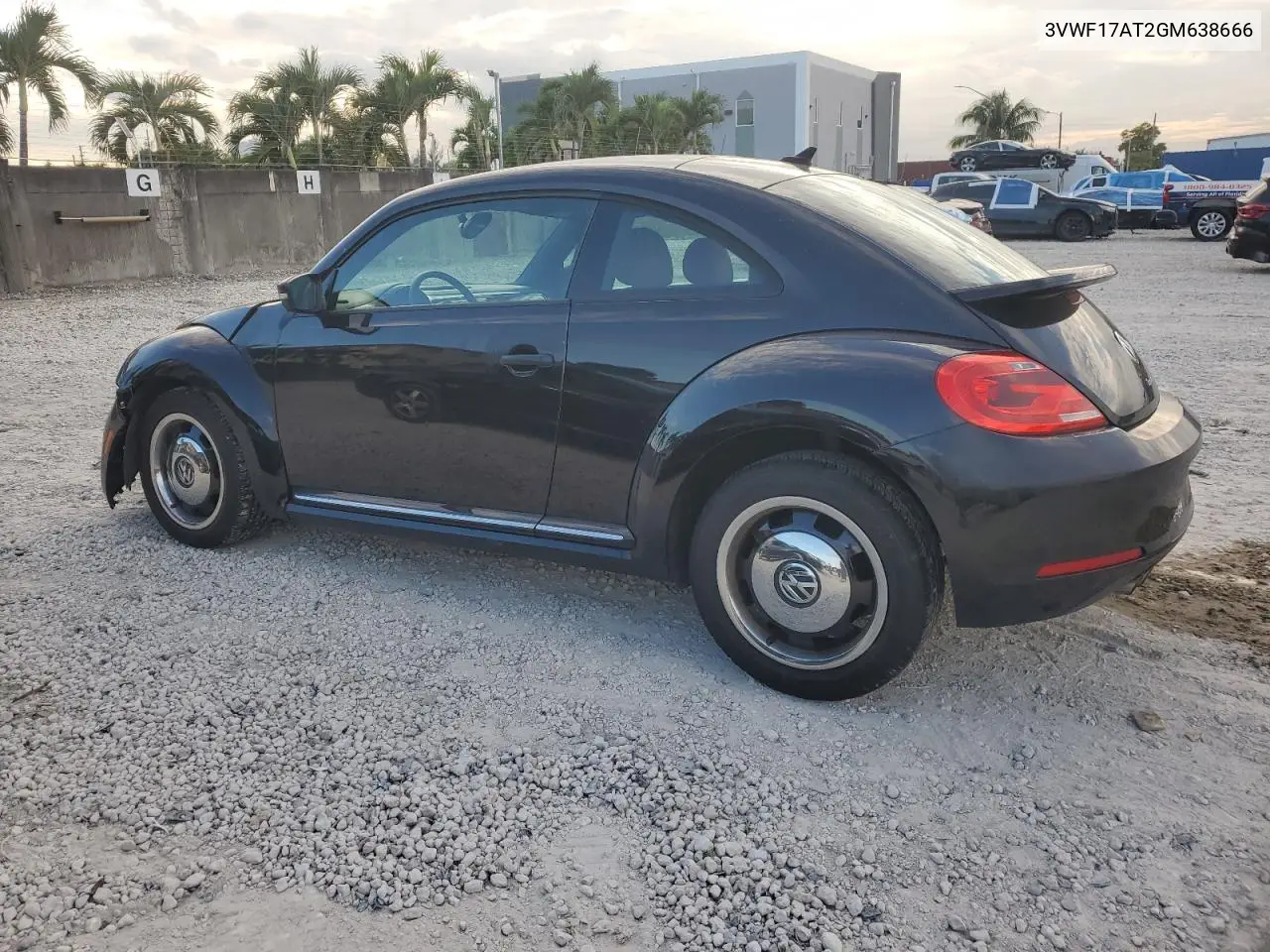 3VWF17AT2GM638666 2016 Volkswagen Beetle 1.8T