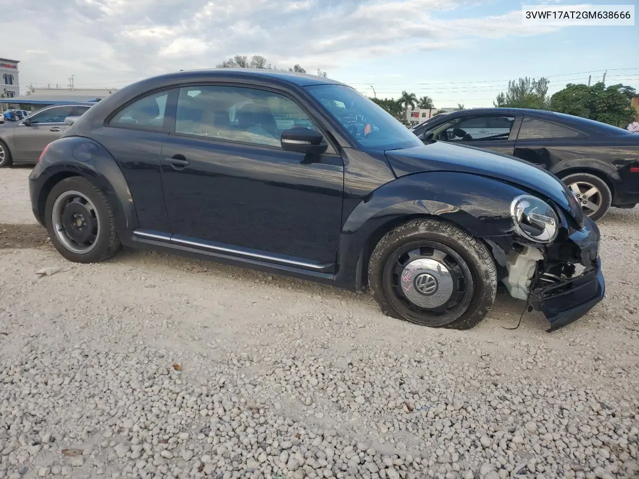 3VWF17AT2GM638666 2016 Volkswagen Beetle 1.8T
