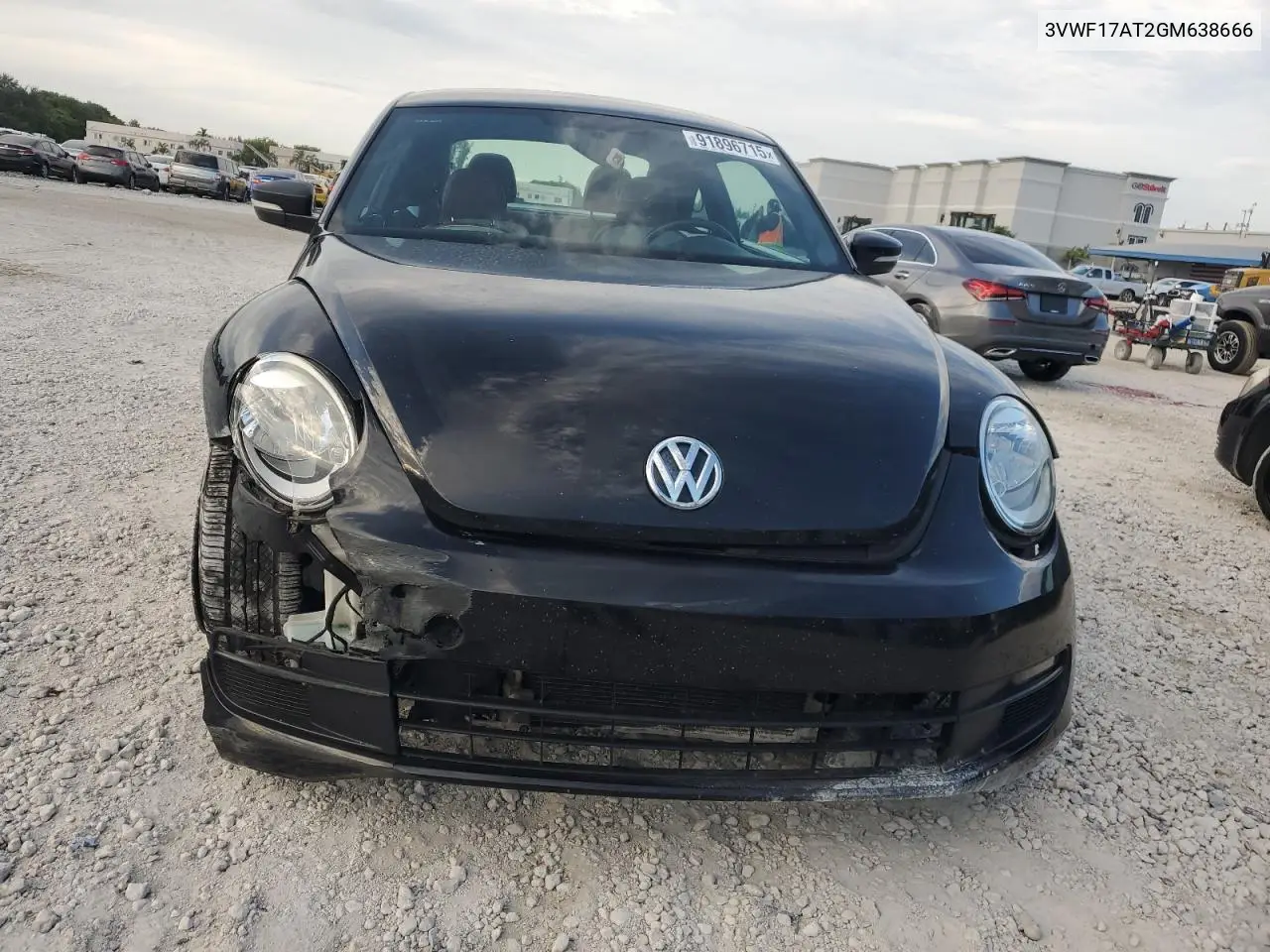 3VWF17AT2GM638666 2016 Volkswagen Beetle 1.8T