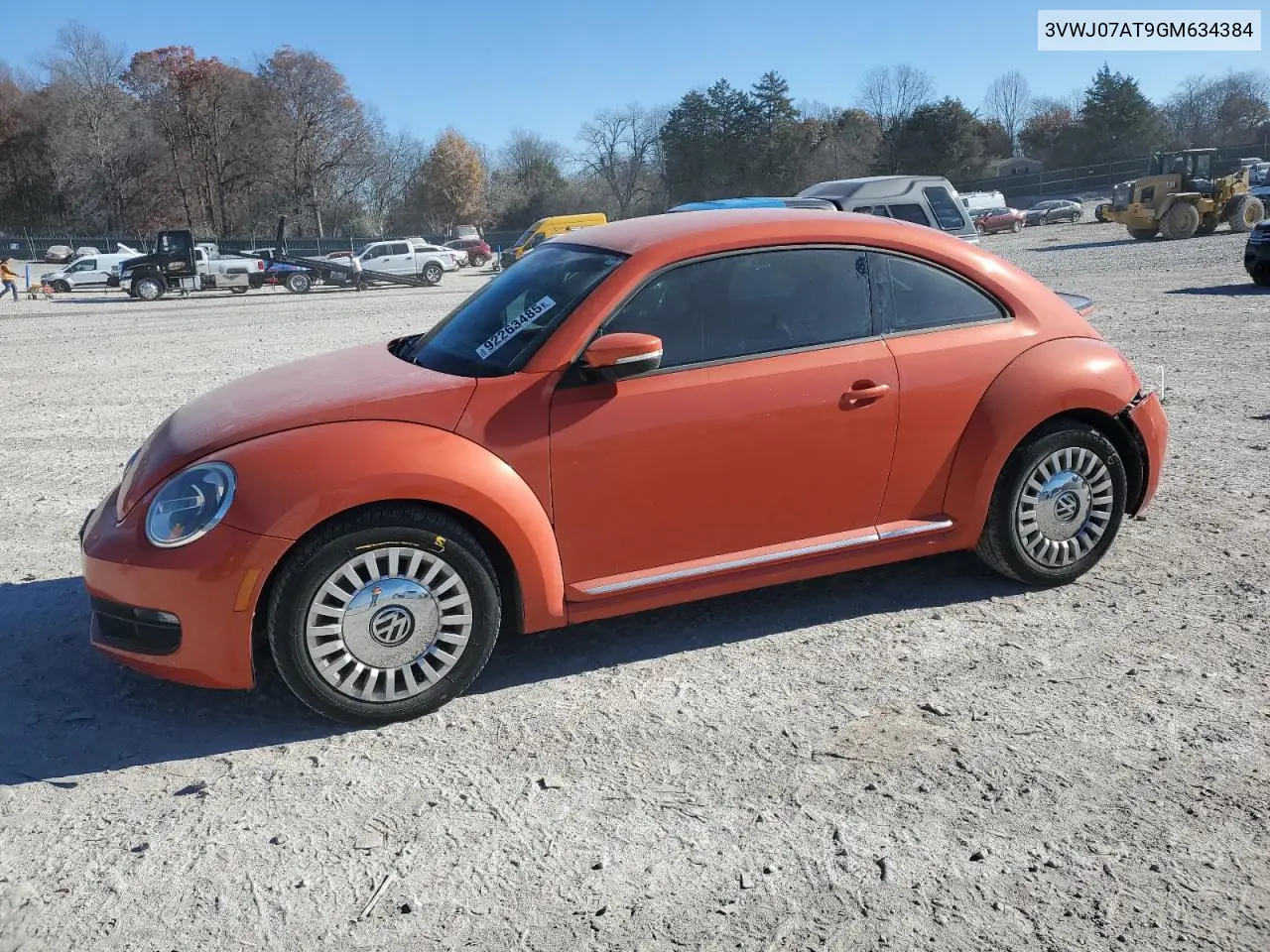 3VWJ07AT9GM634384 2016 Volkswagen Beetle Se