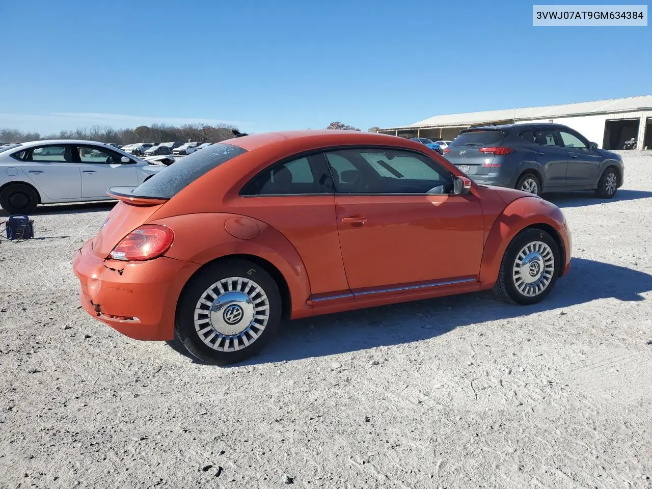 3VWJ07AT9GM634384 2016 Volkswagen Beetle Se