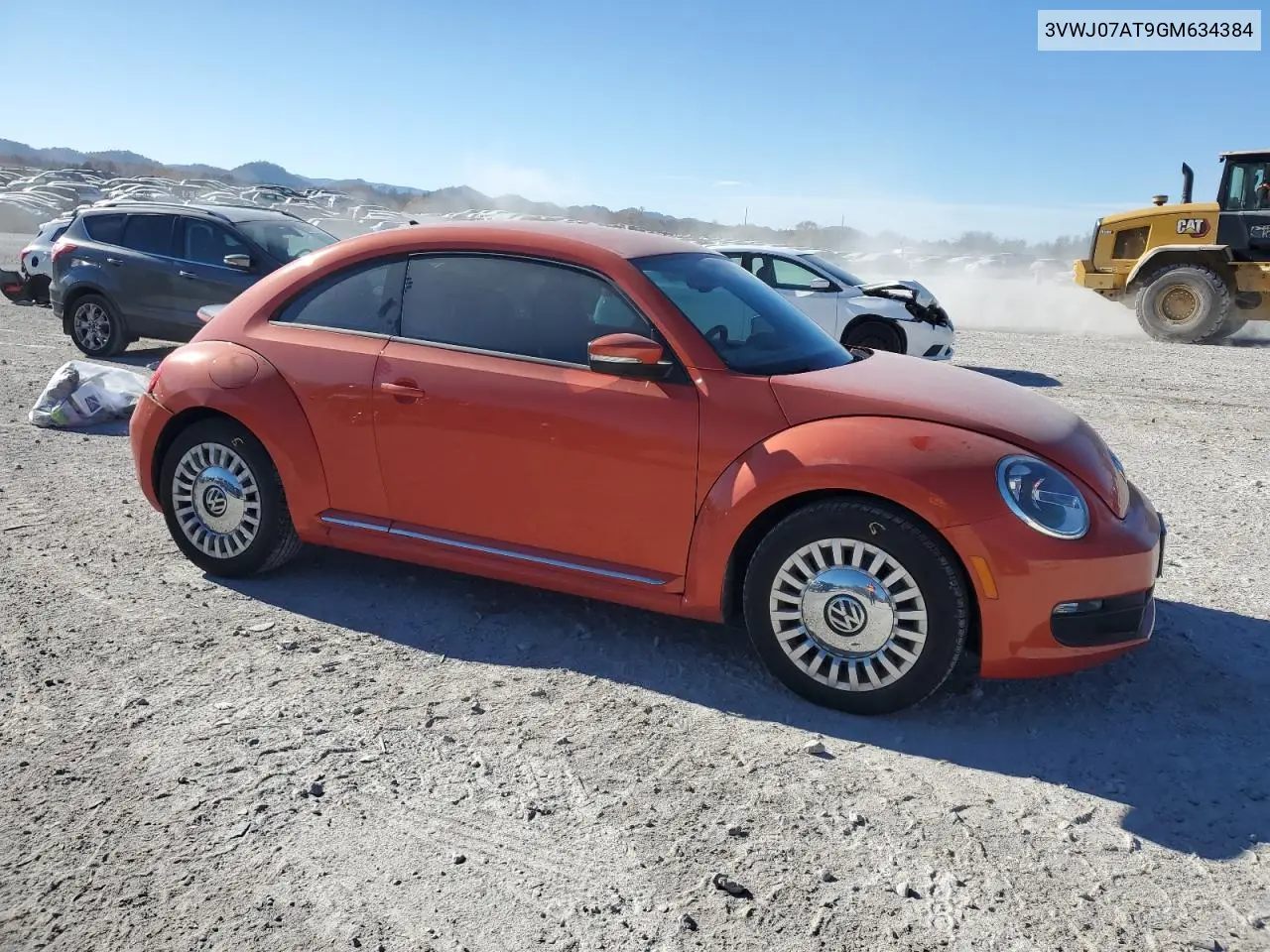 3VWJ07AT9GM634384 2016 Volkswagen Beetle Se