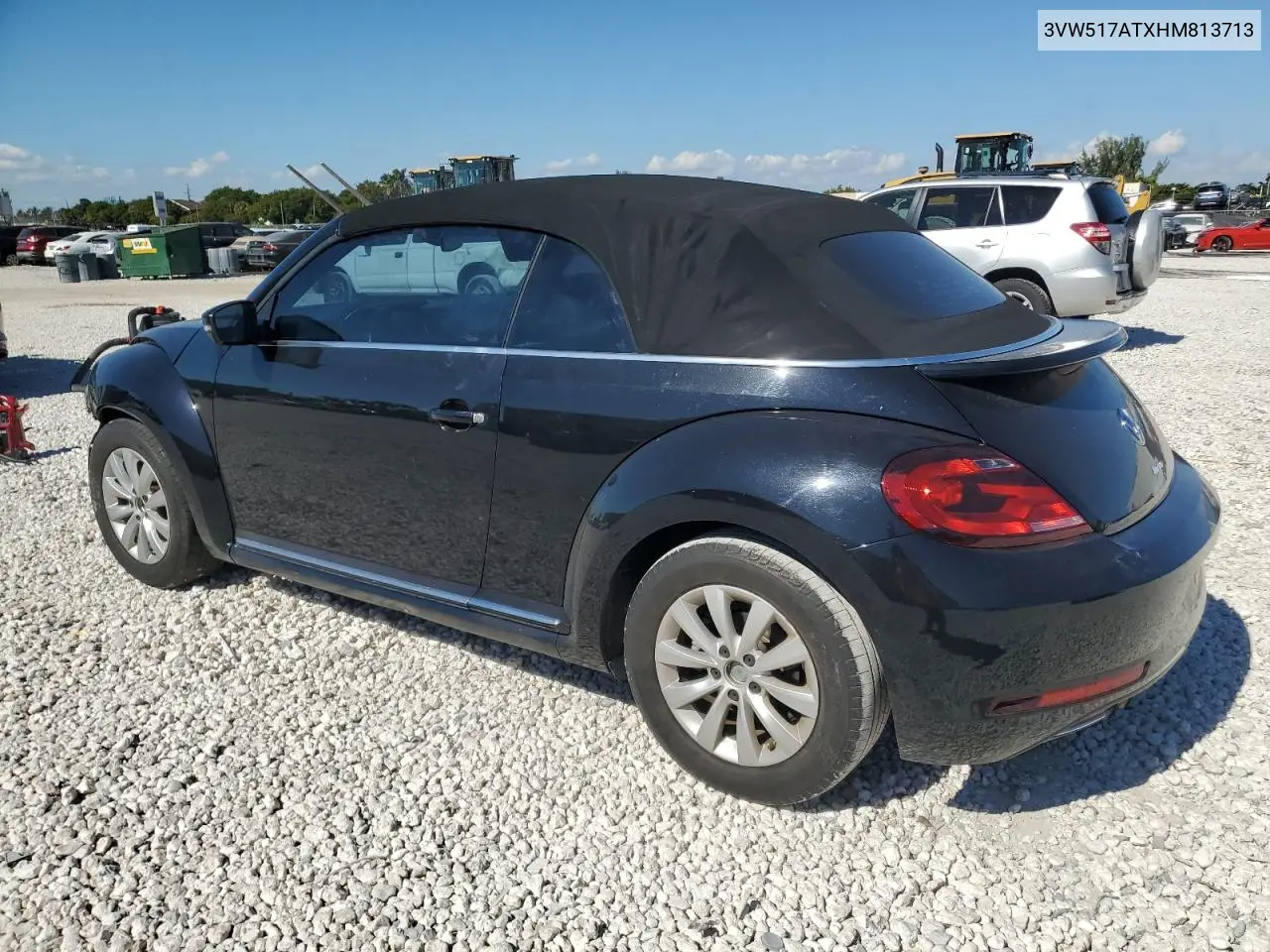 3VW517ATXHM813713 2017 Volkswagen Beetle S/Se