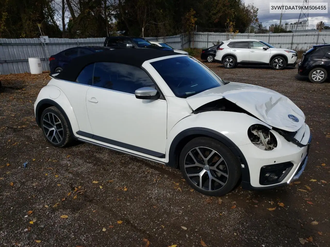 3VWTDAAT9KM506455 2019 Volkswagen Beetle Dune