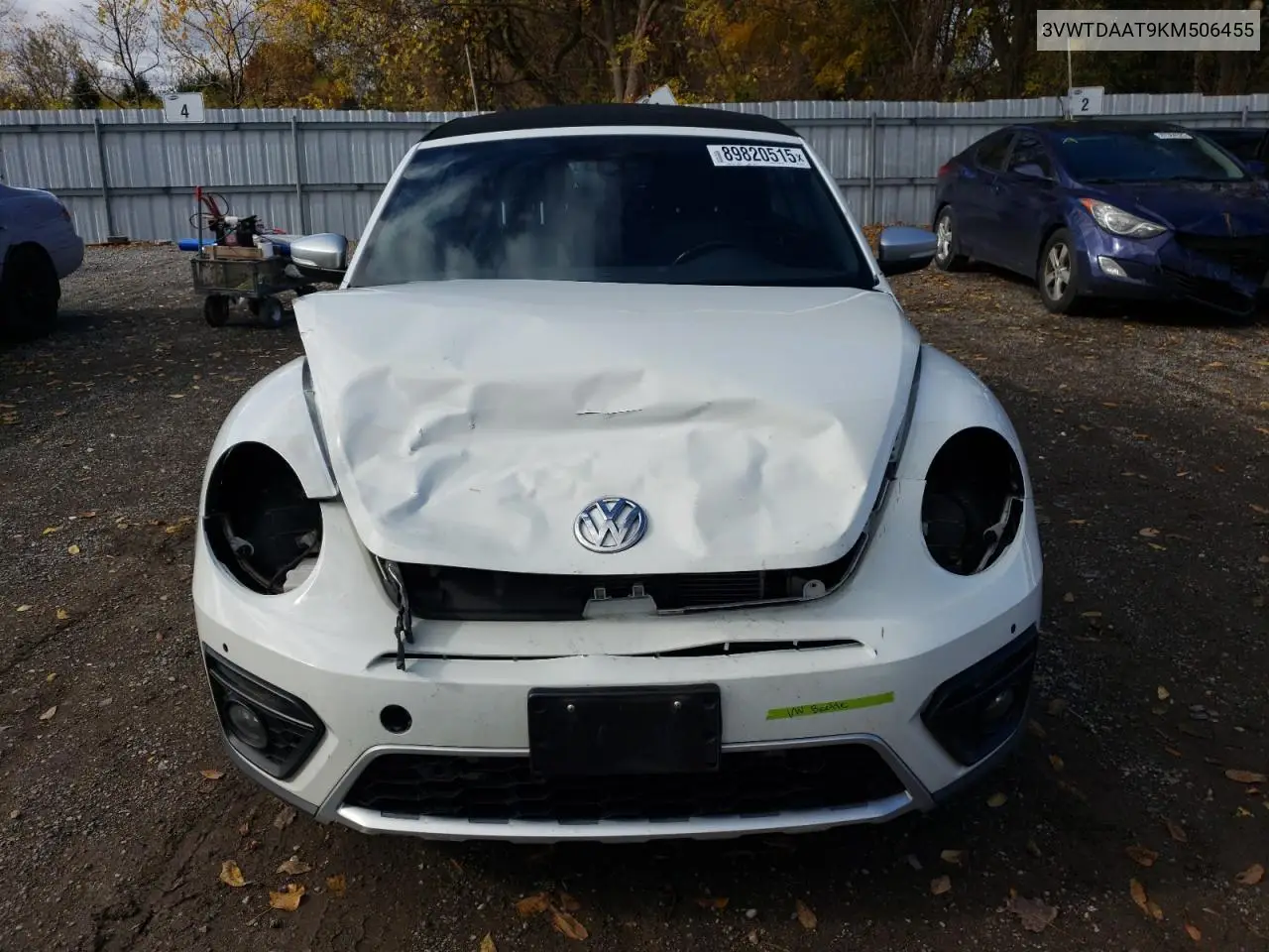 3VWTDAAT9KM506455 2019 Volkswagen Beetle Dune