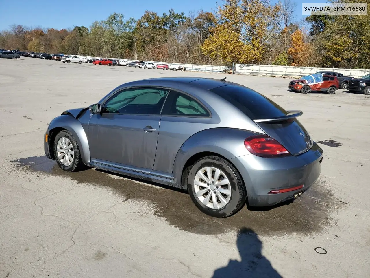 3VWFD7AT3KM716680 2019 Volkswagen Beetle S