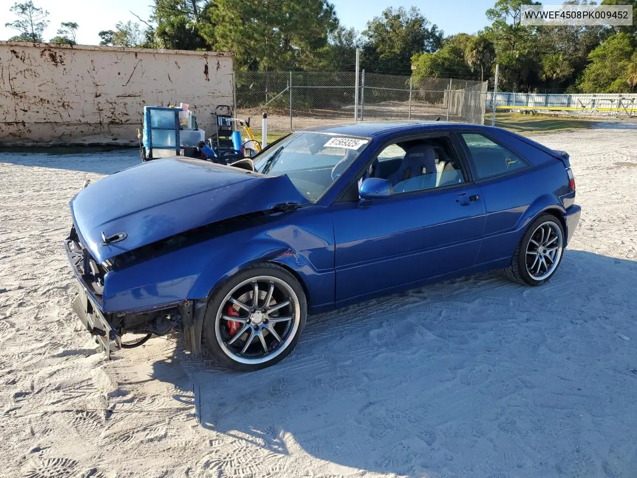 WVWEF4508PK009452 1993 Volkswagen Corrado Slc