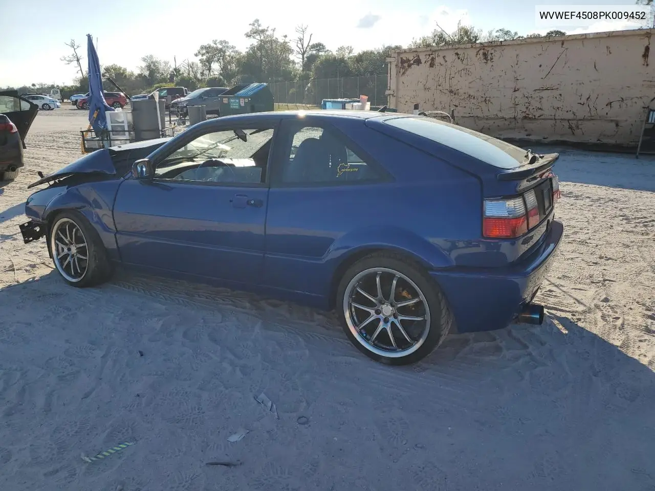 WVWEF4508PK009452 1993 Volkswagen Corrado Slc