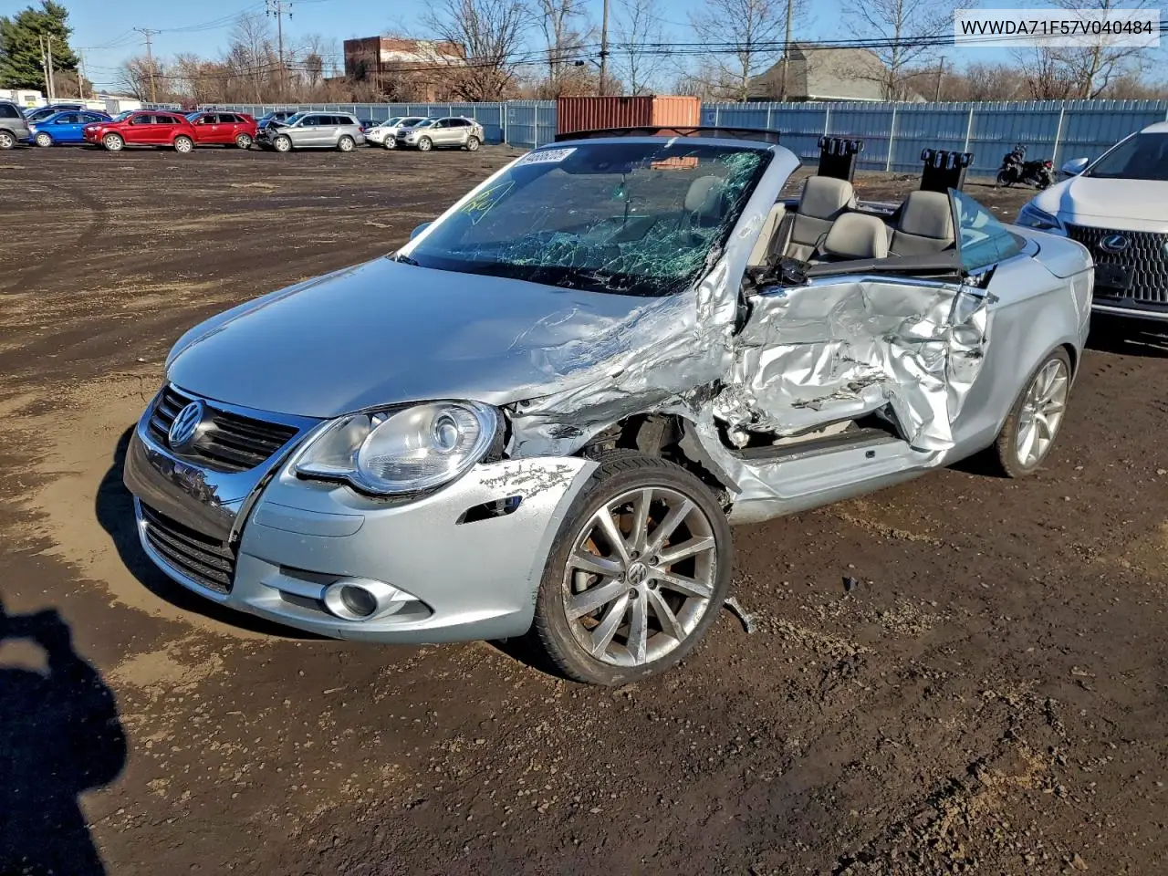 WVWDA71F57V040484 2007 Volkswagen Eos 2.0T Sport