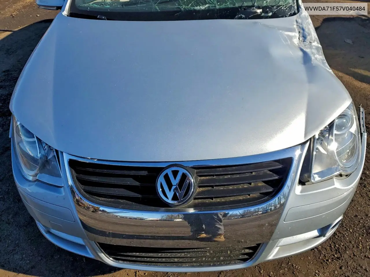 WVWDA71F57V040484 2007 Volkswagen Eos 2.0T Sport
