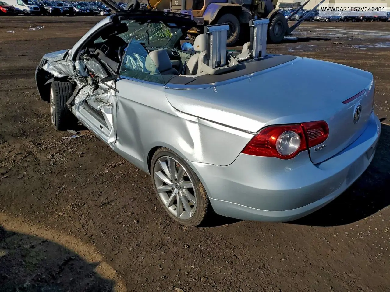 WVWDA71F57V040484 2007 Volkswagen Eos 2.0T Sport