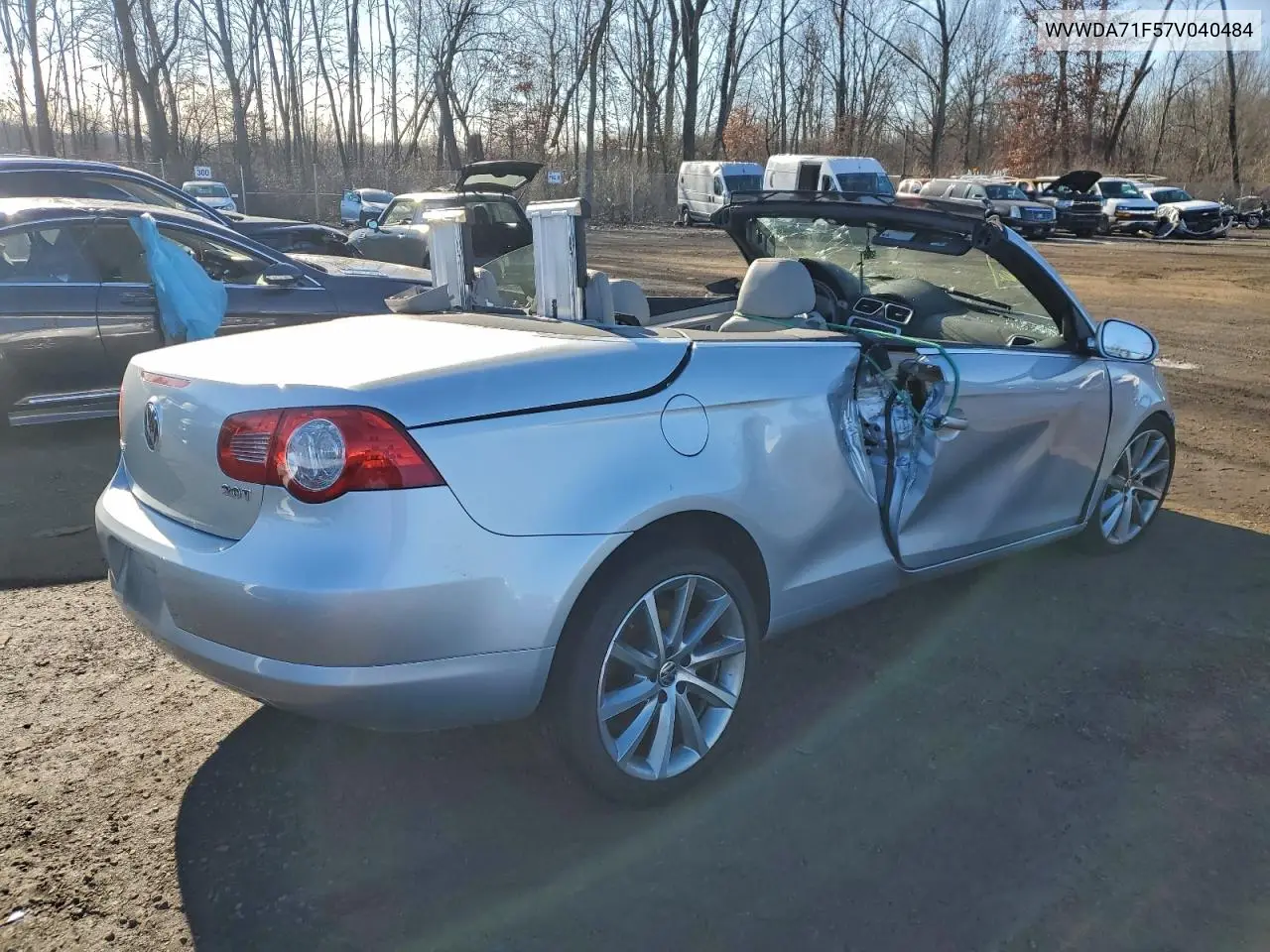 WVWDA71F57V040484 2007 Volkswagen Eos 2.0T Sport