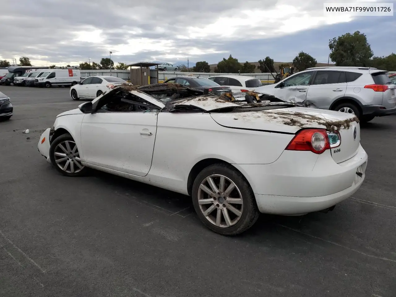 WVWBA71F99V011726 2009 Volkswagen Eos Turbo