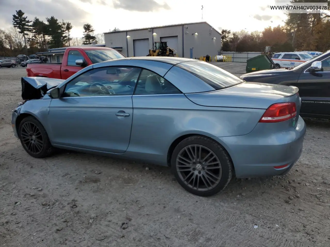 WVWFW7AH4CV003478 2012 Volkswagen Eos Lux