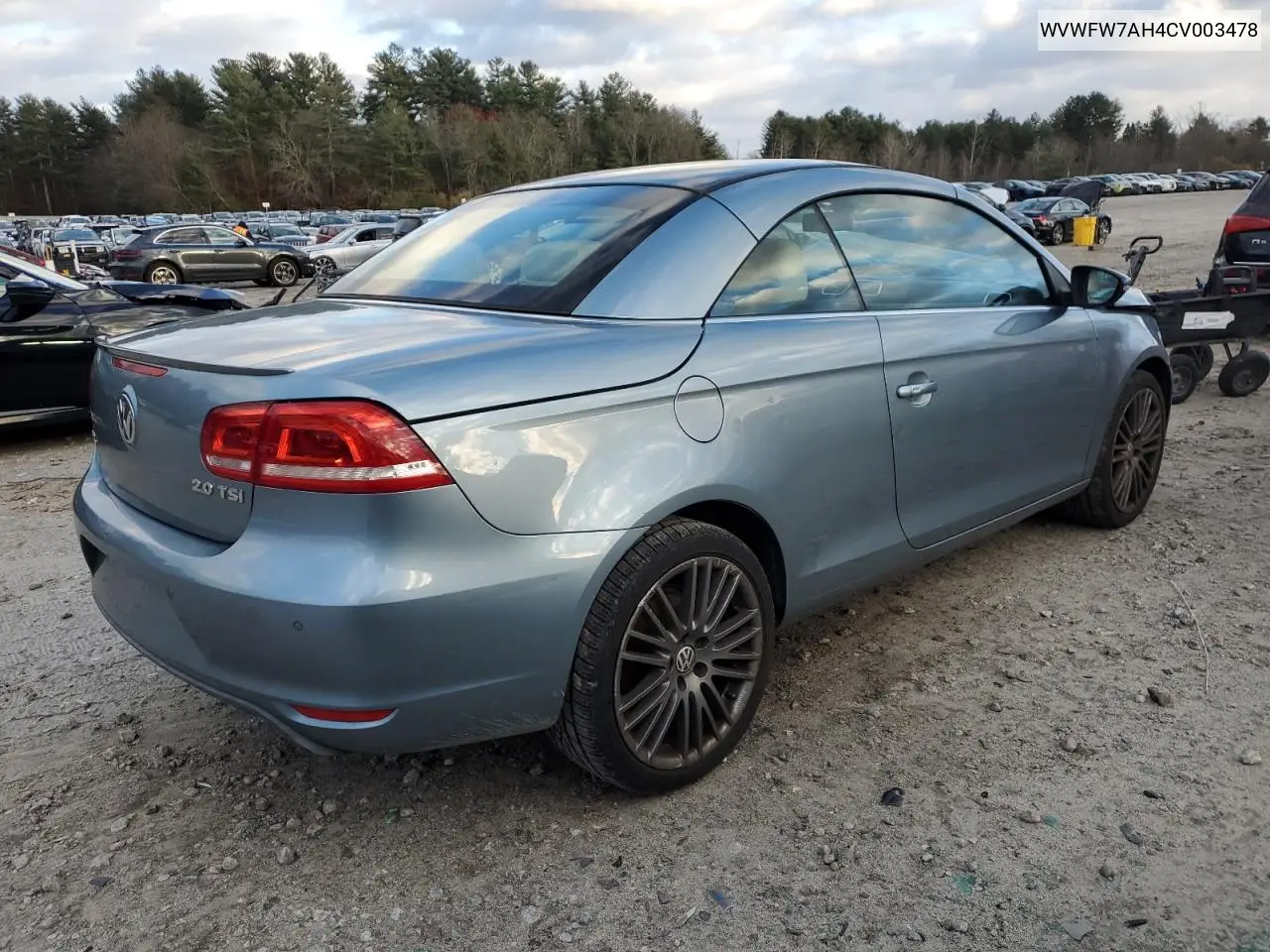 WVWFW7AH4CV003478 2012 Volkswagen Eos Lux