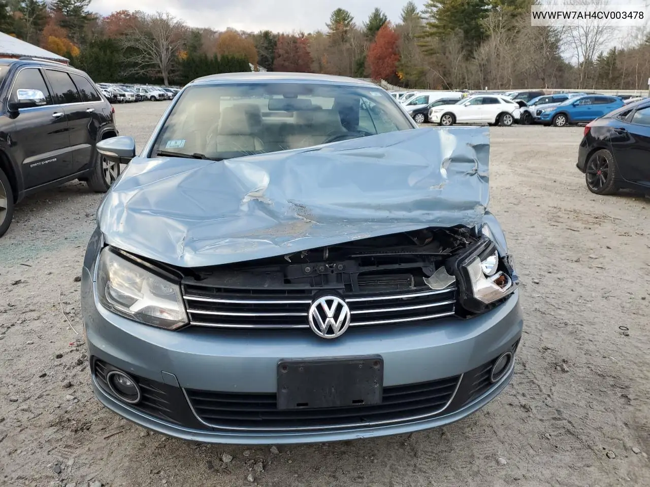WVWFW7AH4CV003478 2012 Volkswagen Eos Lux