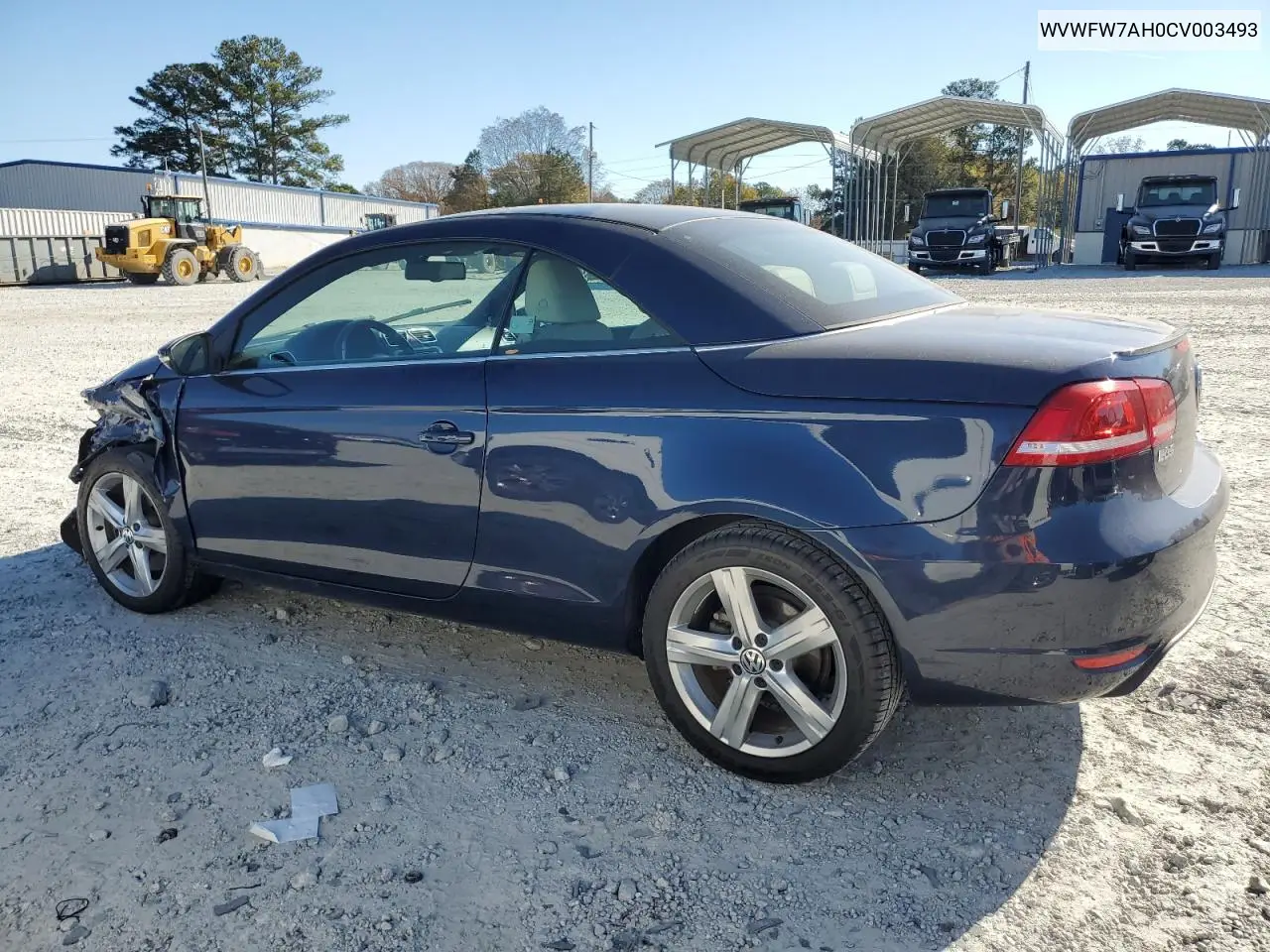 WVWFW7AH0CV003493 2012 Volkswagen Eos Lux