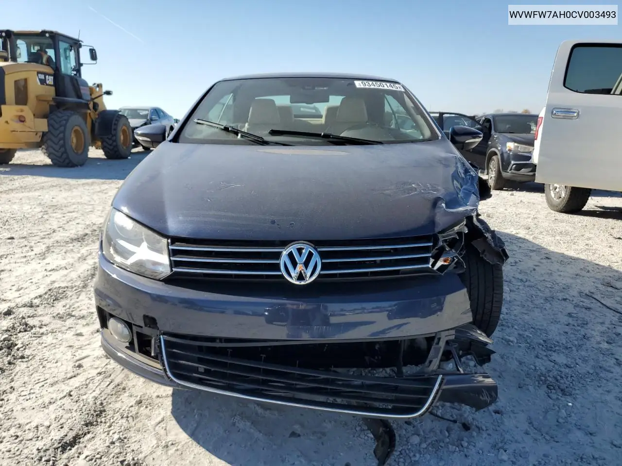 WVWFW7AH0CV003493 2012 Volkswagen Eos Lux