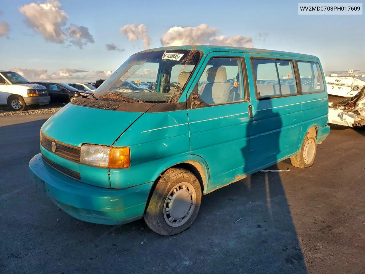 WV2MD0703PH017609 1993 Volkswagen Eurovan Mv