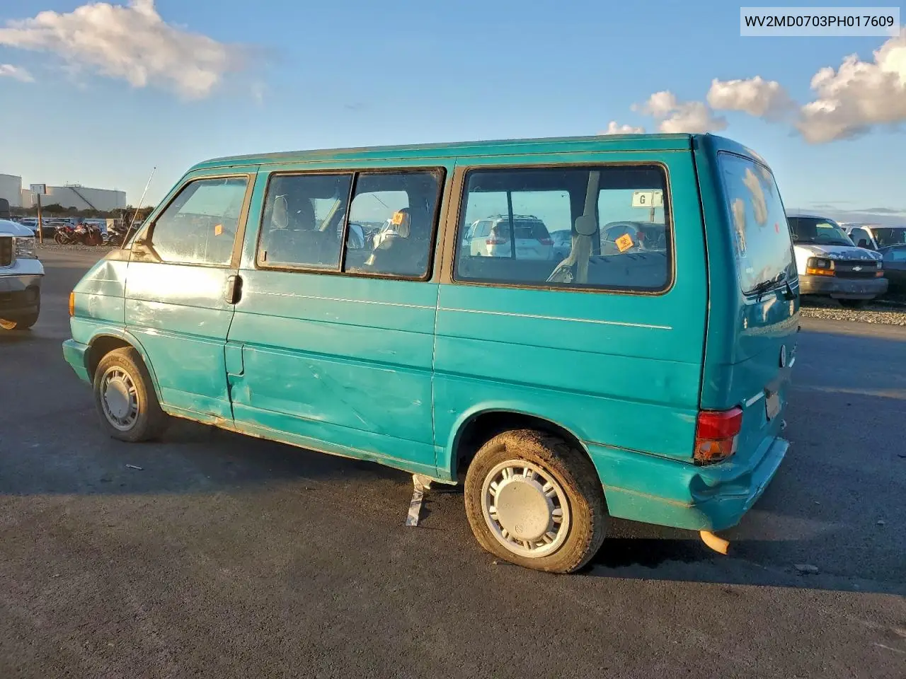 WV2MD0703PH017609 1993 Volkswagen Eurovan Mv