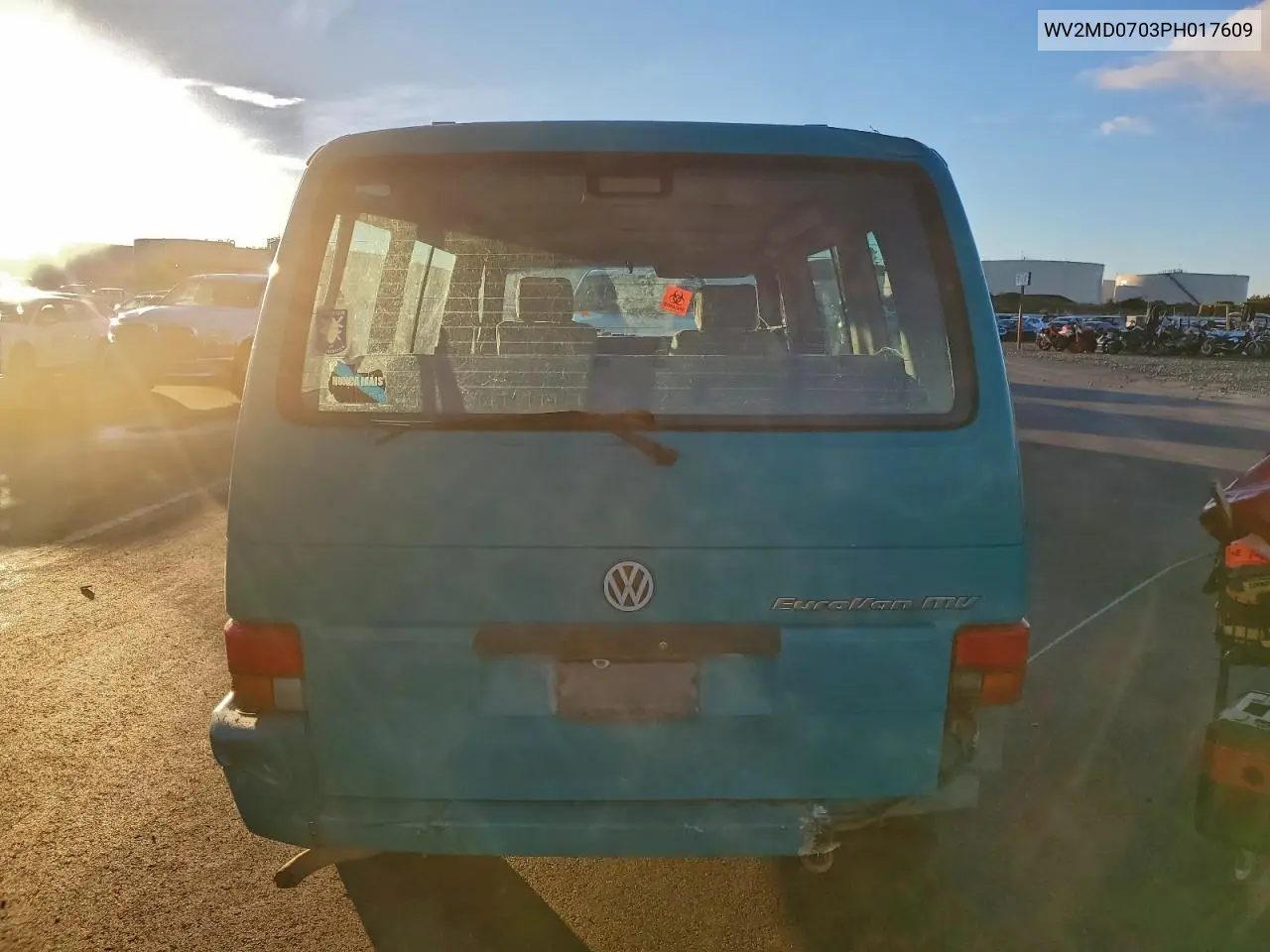 WV2MD0703PH017609 1993 Volkswagen Eurovan Mv
