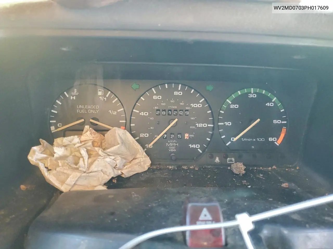 WV2MD0703PH017609 1993 Volkswagen Eurovan Mv