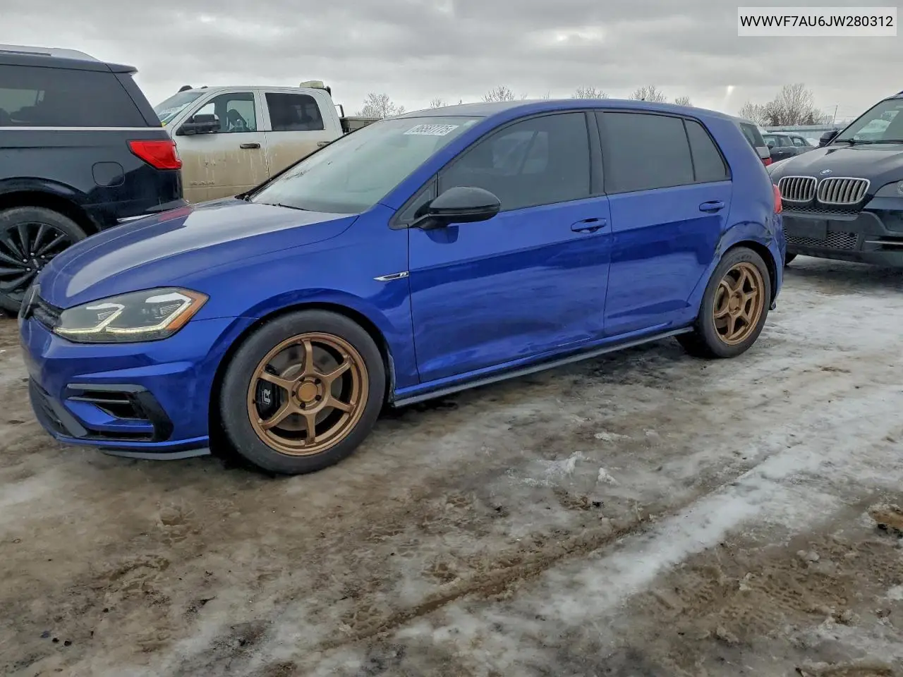 WVWVF7AU6JW280312 2018 Volkswagen Golf R