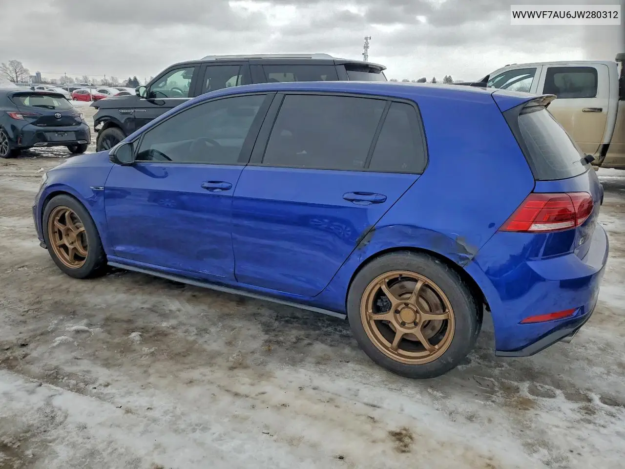 WVWVF7AU6JW280312 2018 Volkswagen Golf R