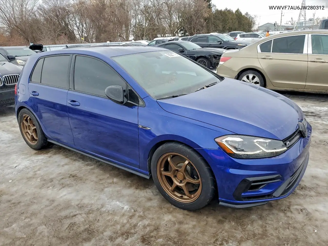 WVWVF7AU6JW280312 2018 Volkswagen Golf R