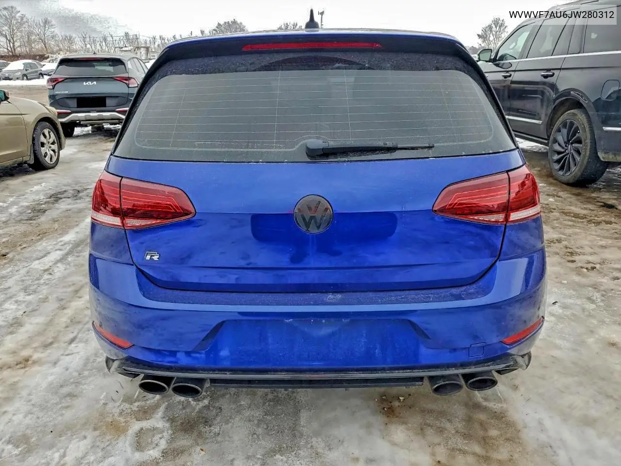 WVWVF7AU6JW280312 2018 Volkswagen Golf R