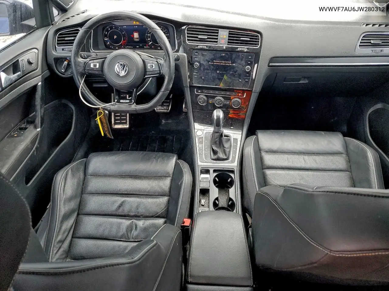 WVWVF7AU6JW280312 2018 Volkswagen Golf R