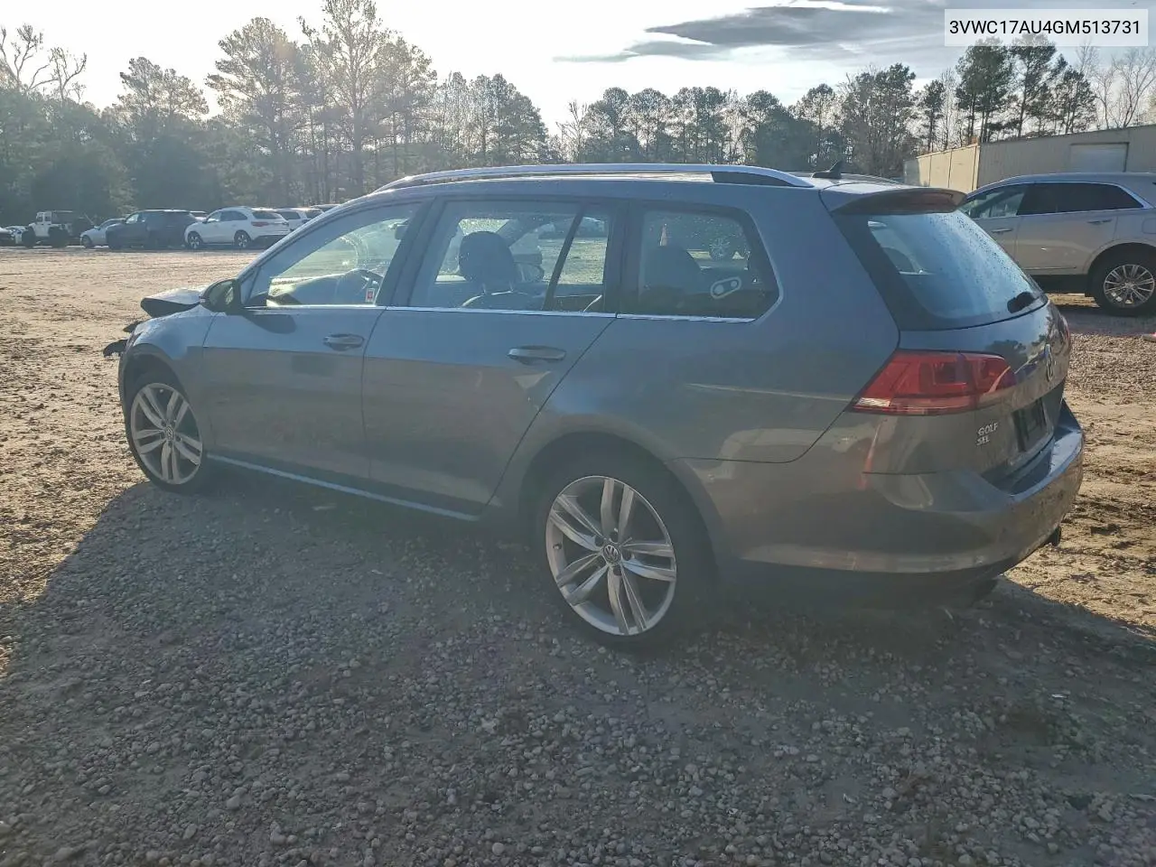 3VWC17AU4GM513731 2016 Volkswagen Golf Sportwagen S