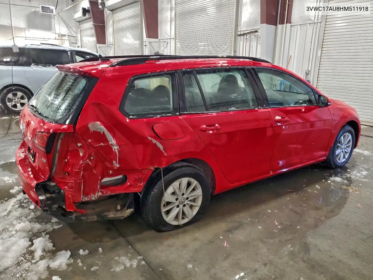 3VWC17AU8HM511918 2017 Volkswagen Golf Sportwagen S