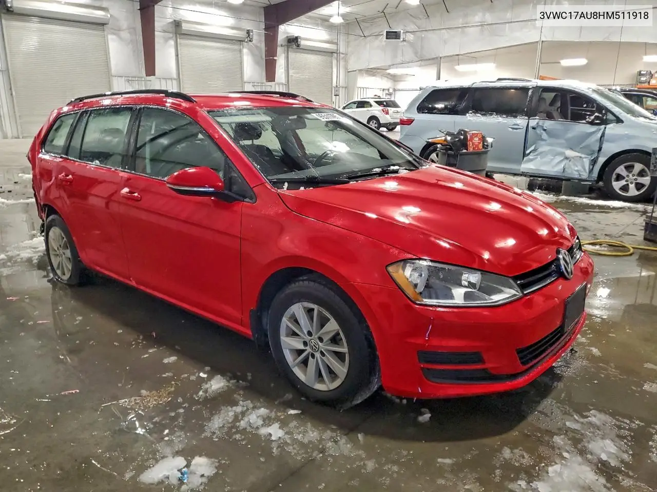 3VWC17AU8HM511918 2017 Volkswagen Golf Sportwagen S