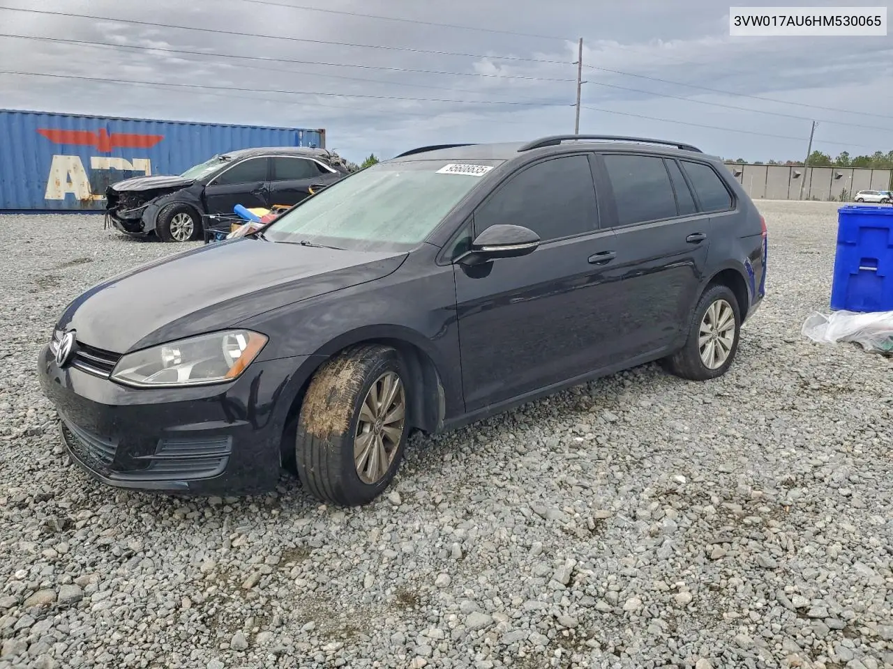 3VW017AU6HM530065 2017 Volkswagen Golf Sportwagen S