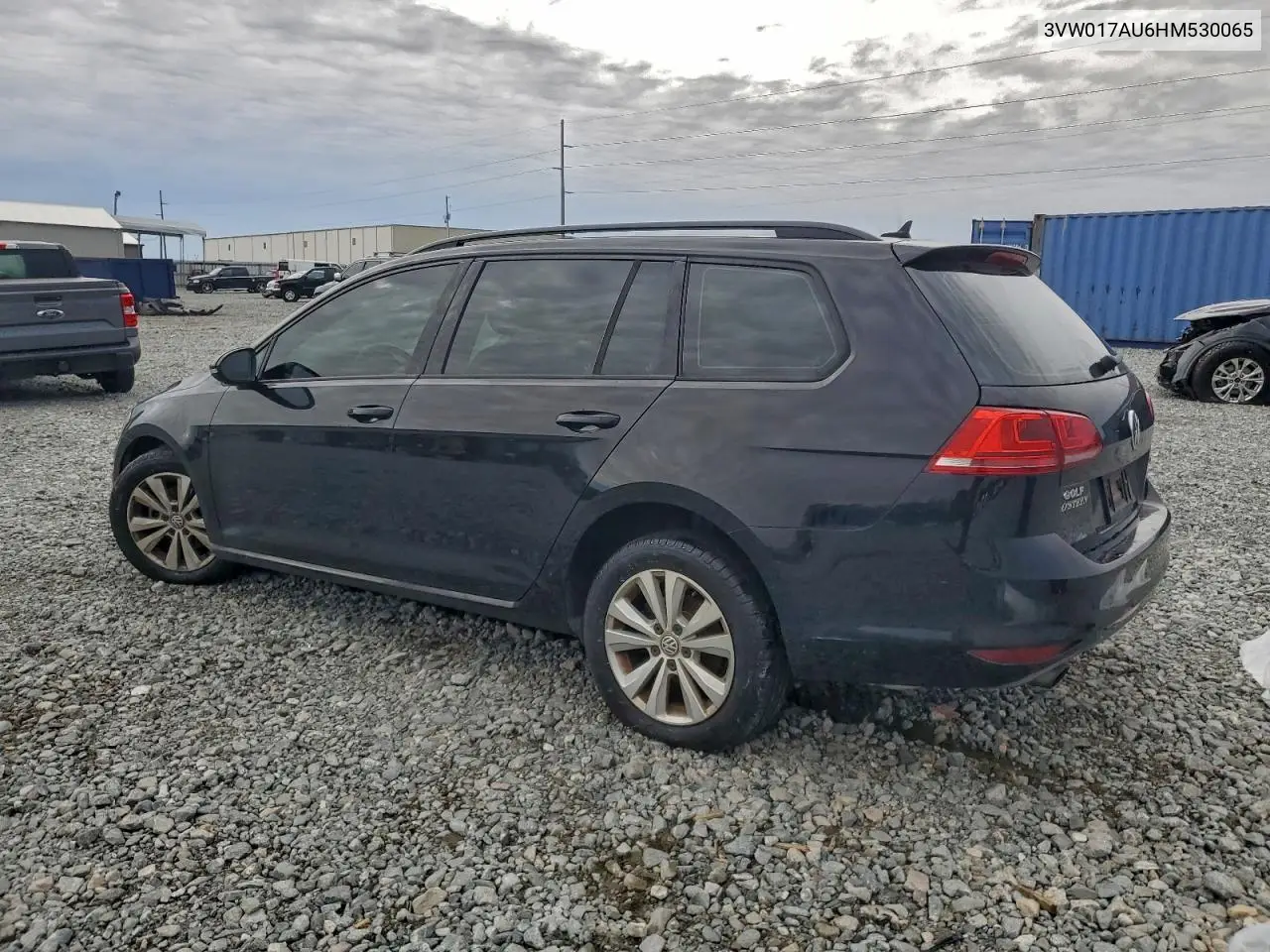 3VW017AU6HM530065 2017 Volkswagen Golf Sportwagen S