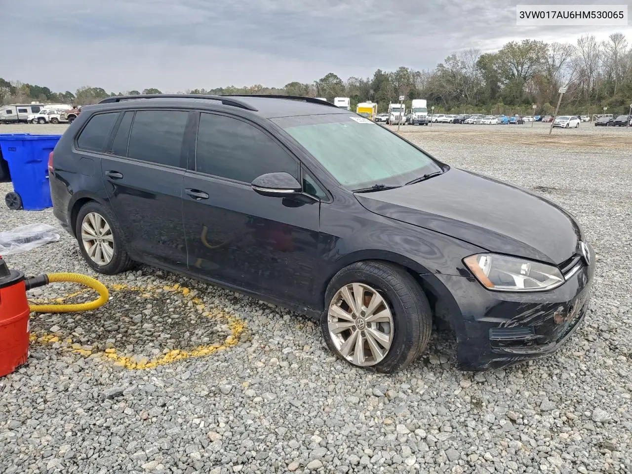 3VW017AU6HM530065 2017 Volkswagen Golf Sportwagen S