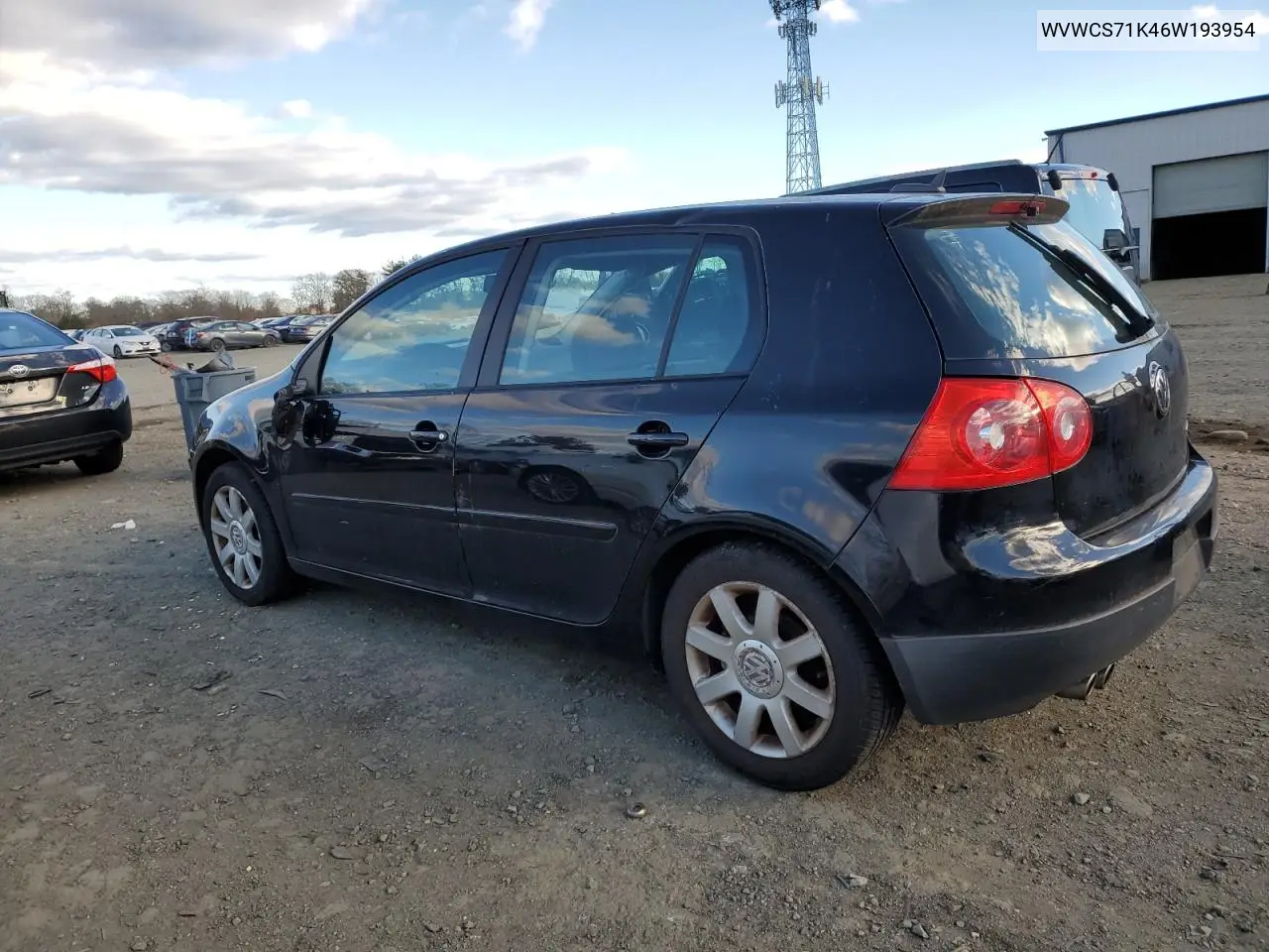 WVWCS71K46W193954 2006 Volkswagen Rabbit