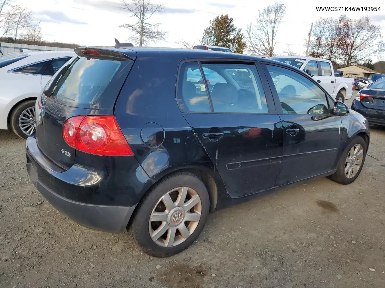 WVWCS71K46W193954 2006 Volkswagen Rabbit