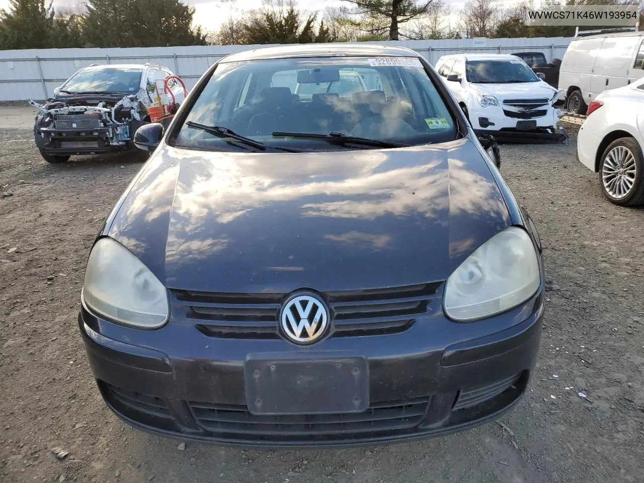 WVWCS71K46W193954 2006 Volkswagen Rabbit