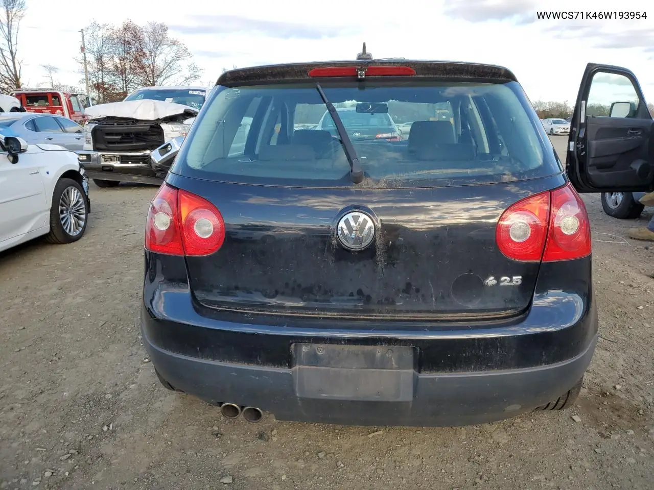 WVWCS71K46W193954 2006 Volkswagen Rabbit