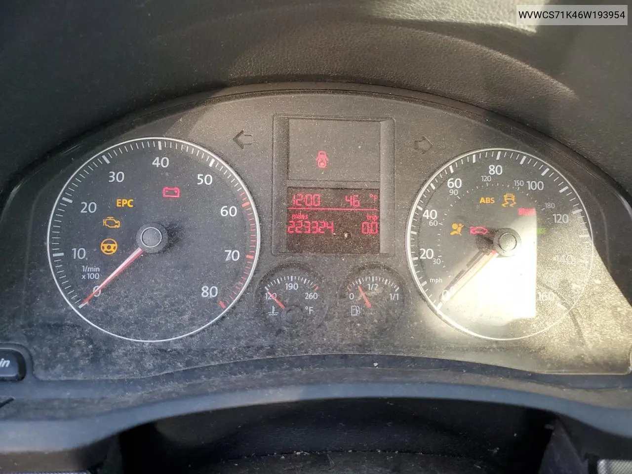 WVWCS71K46W193954 2006 Volkswagen Rabbit