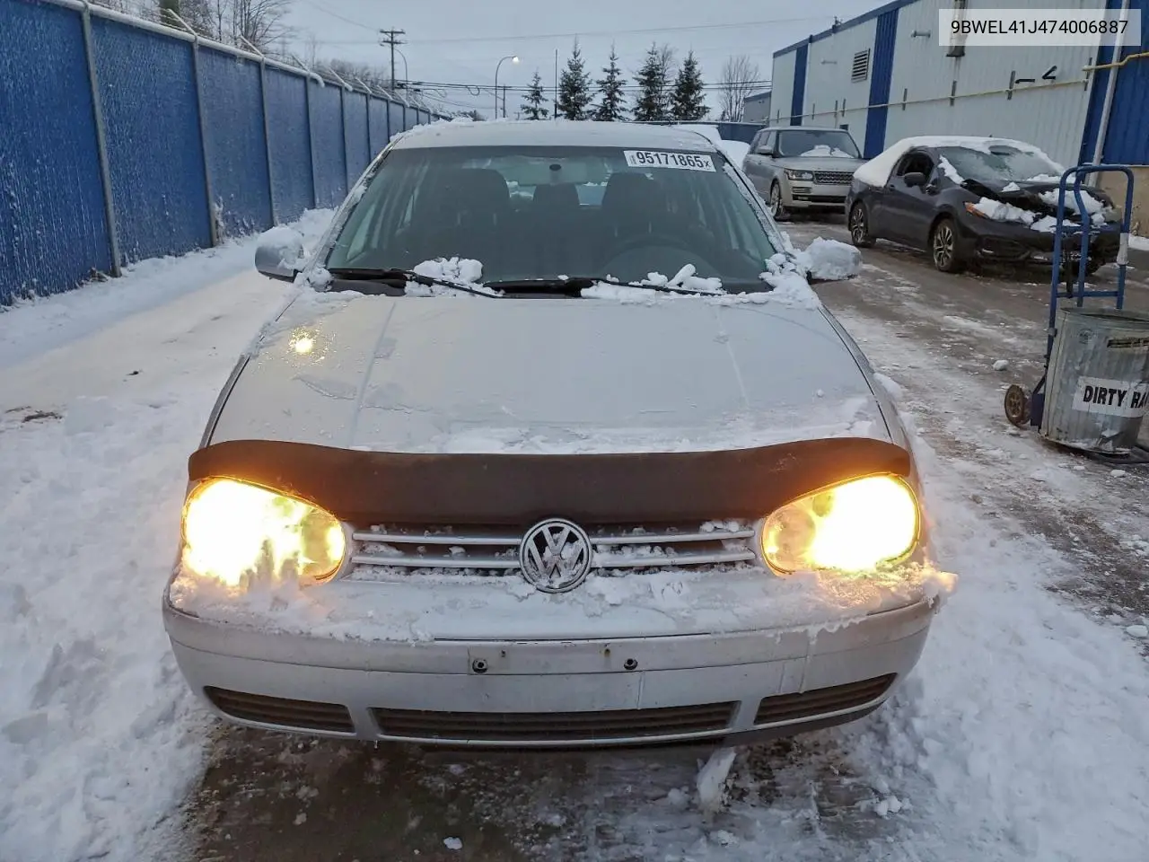 9BWEL41J474006887 2007 Volkswagen City Golf