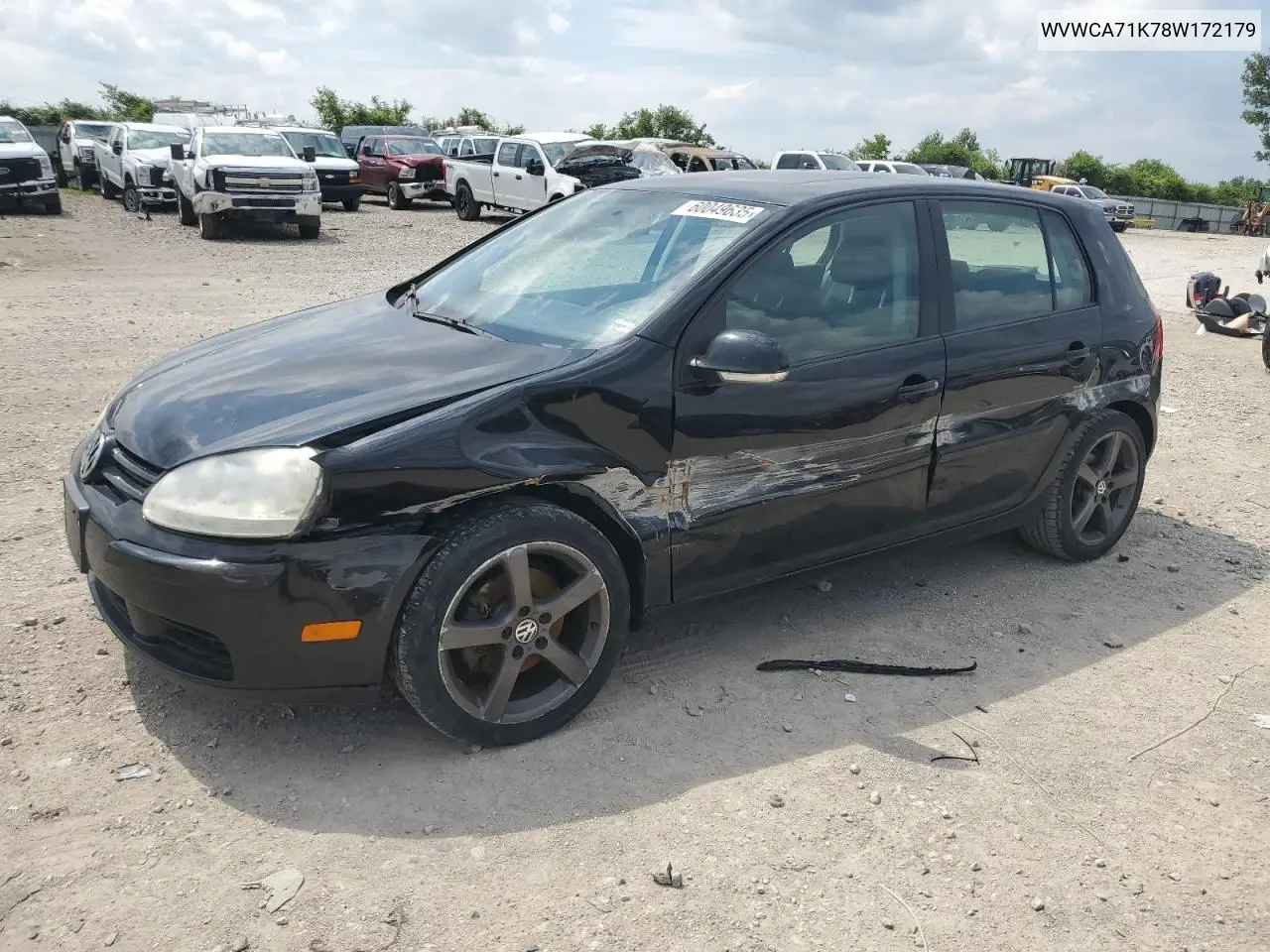 WVWCA71K78W172179 2008 Volkswagen Rabbit
