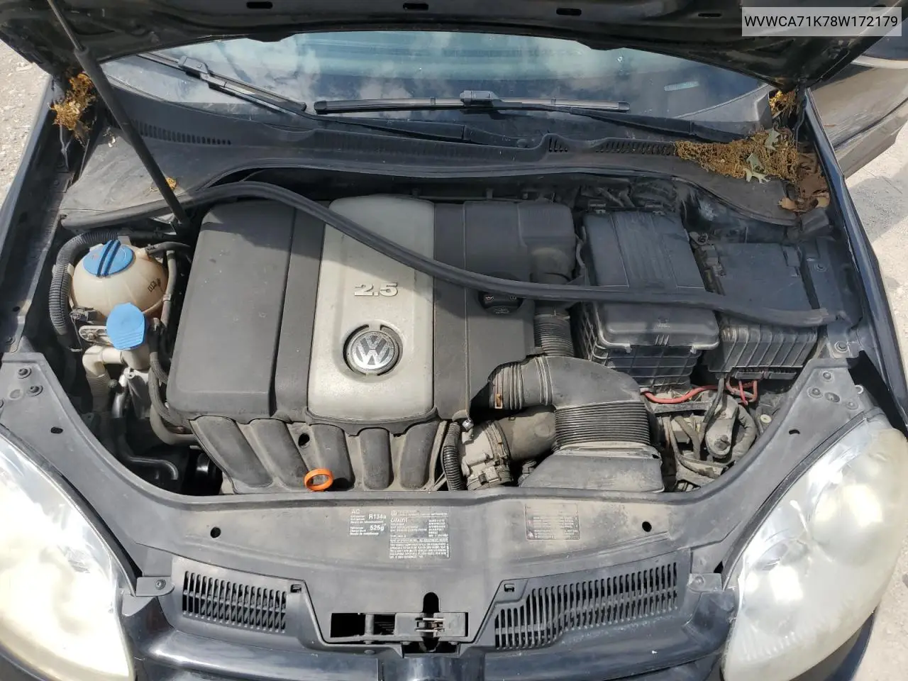 WVWCA71K78W172179 2008 Volkswagen Rabbit