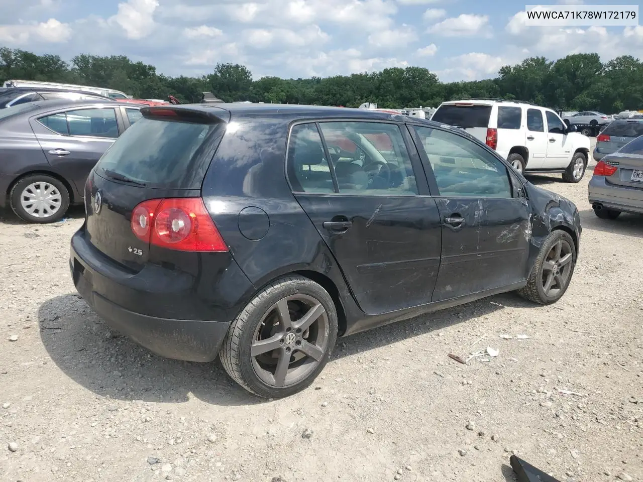 WVWCA71K78W172179 2008 Volkswagen Rabbit