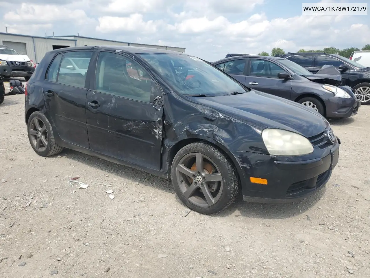 WVWCA71K78W172179 2008 Volkswagen Rabbit