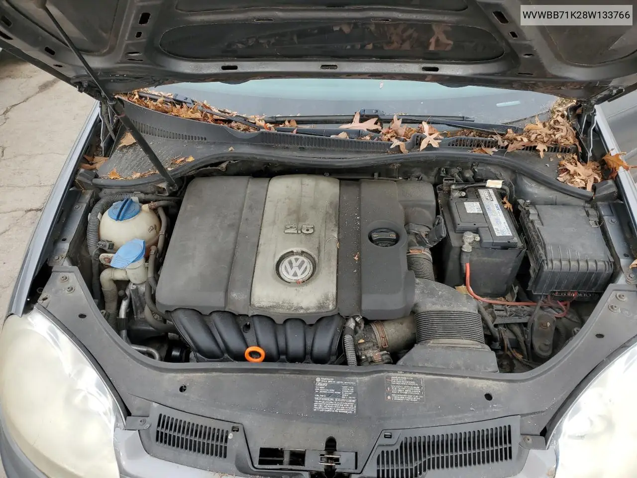 WVWBB71K28W133766 2008 Volkswagen Rabbit